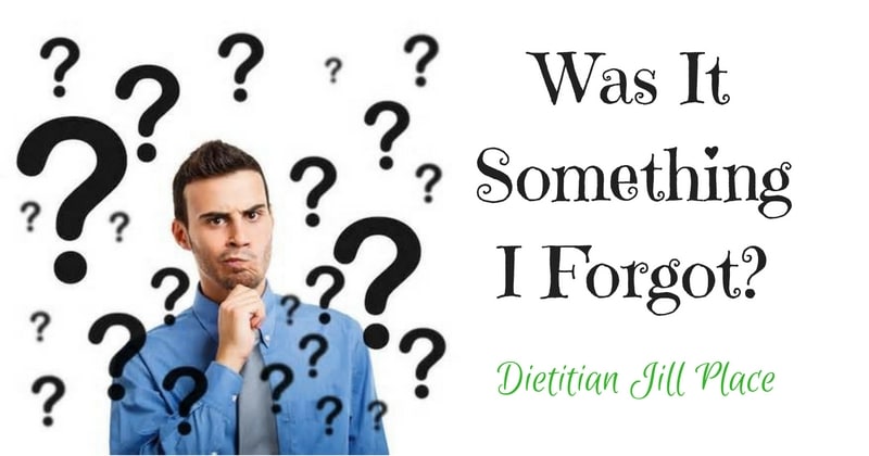 Was It Something I Forgot? - Heal Your Health Now