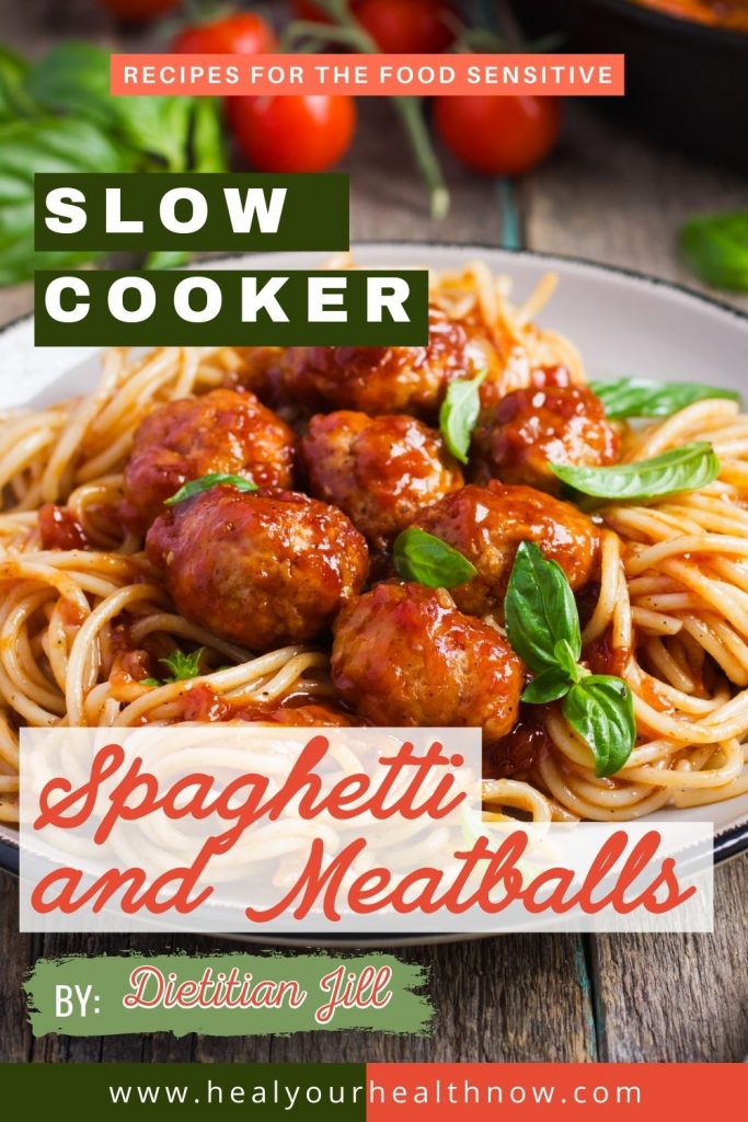Slow Cooker Spaghetti and Meatballs