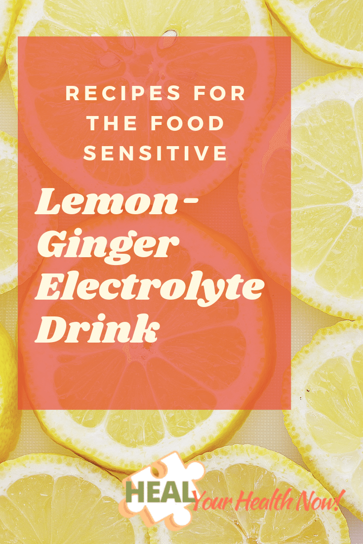 Lemon-Ginger Electrolyte Drink