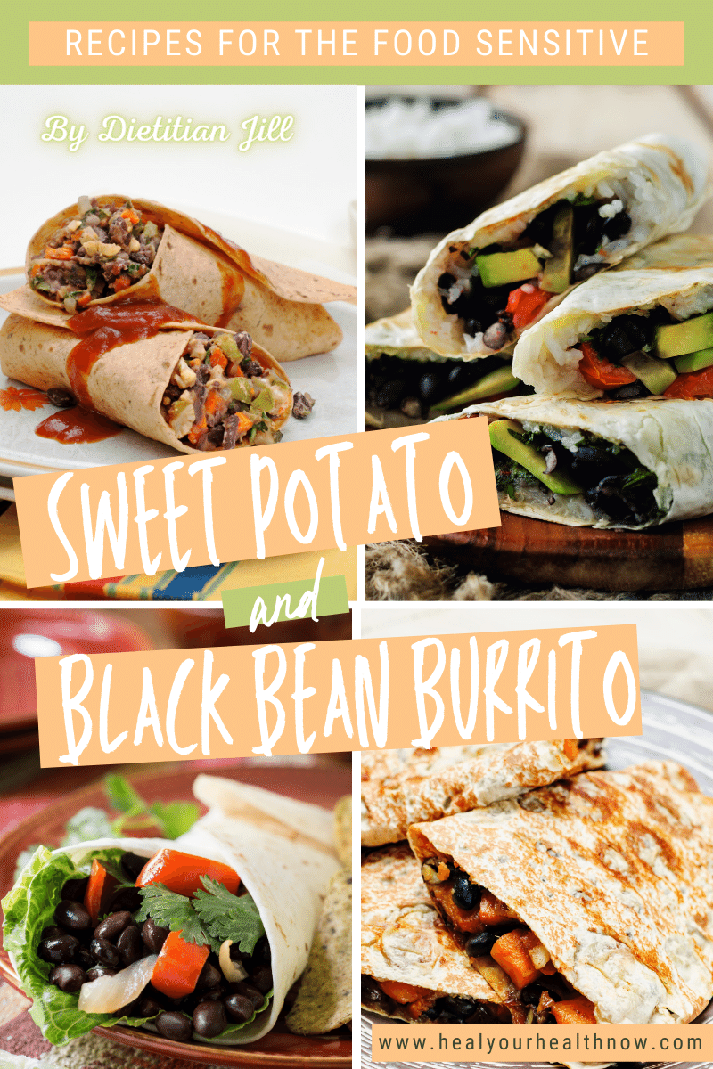 Sweet Potato and Black Bean Burrito