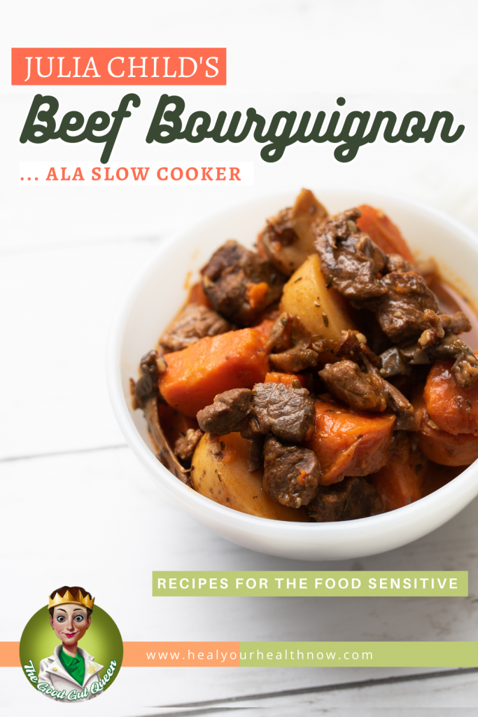 Julia Child\'s Beef Bourguignon ... ala Slow Cooker