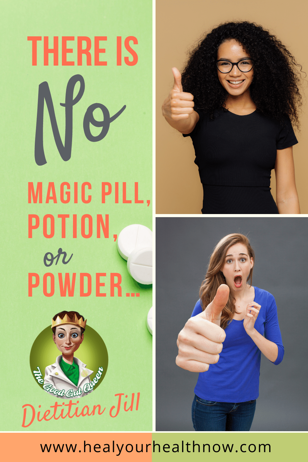 There IS No Magic Pill, Potion, or Powder ...