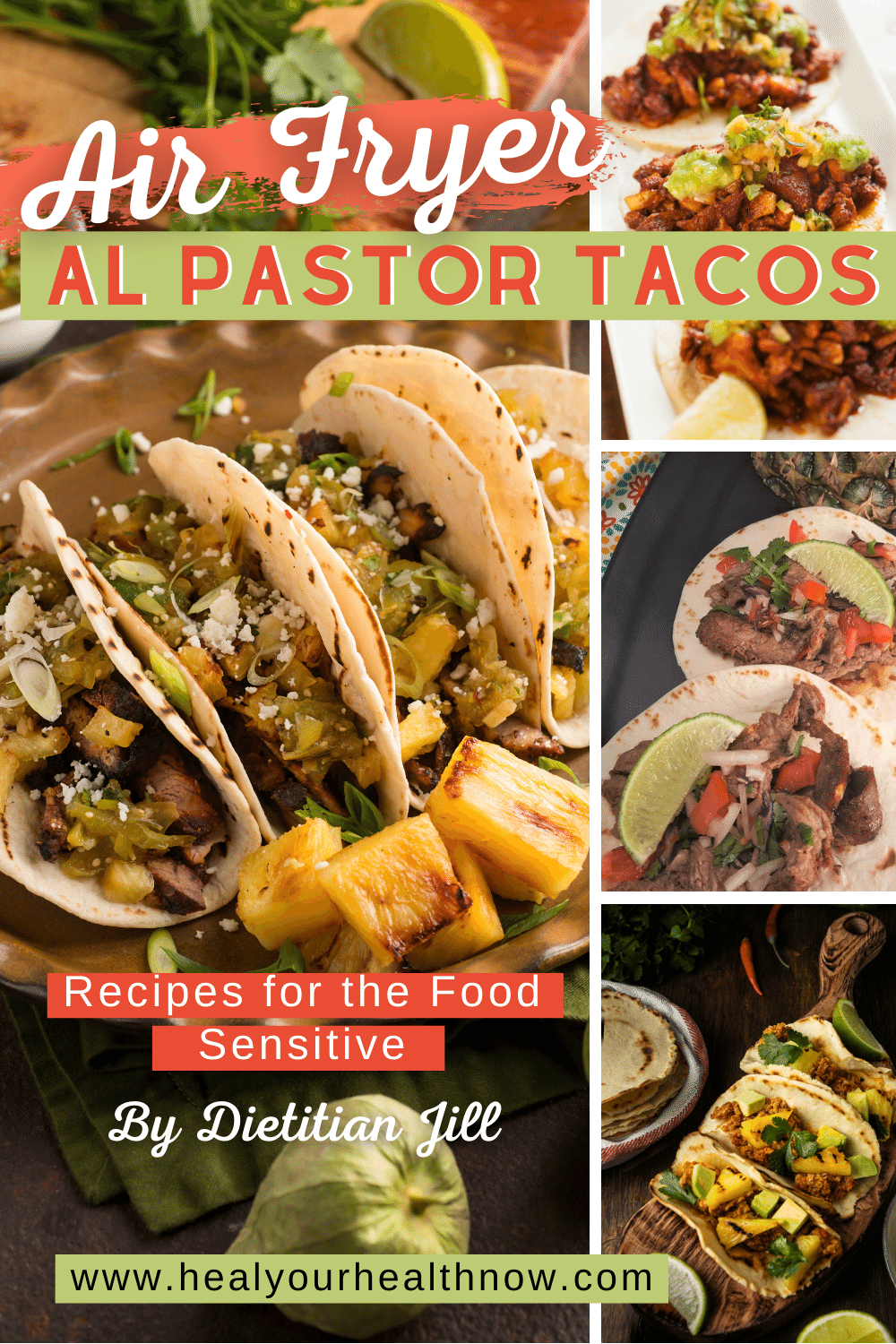 Air Fryer Al Pastor Tacos