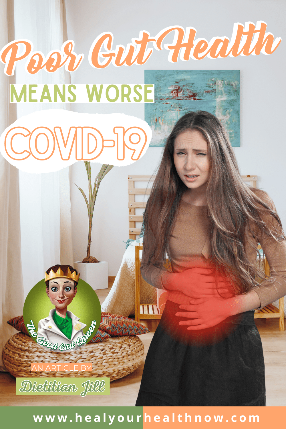Poor Gut Health Means Worse COVID-19
