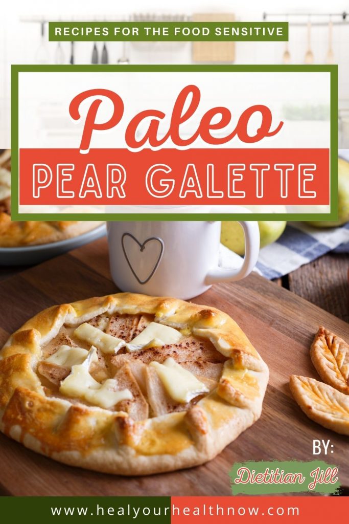 Paleo Pear Galette
