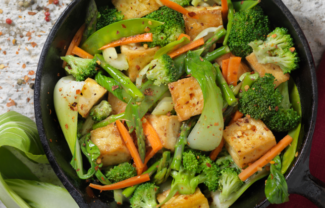 Fab 'n Fast Kinda-Paleo Tofu-Veggie Curry - Heal Your Health Now